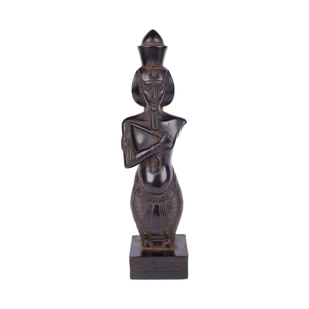 Statue of the Egyptian King Akhenaten, Also Known as Amenophis IV, Father of King Tutankhamun