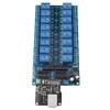 16-Channel Ethernet Relay Control Module, NC1601 Web Server, RJ45 view 2
