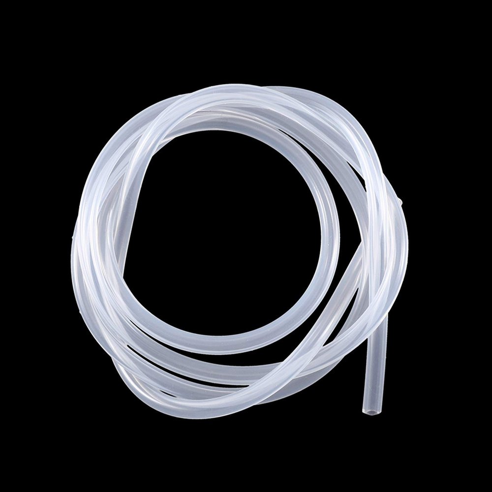 Pangocho Jinchao Clear Plastic Hose, 1 m, Flexible Transparent Silicone Rubber Water Tube, 2/3/4/5/6/8/8/10 mm Diameter (Color: 5 x 10 mm)