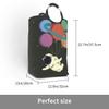 ZCHW 50 L Laundry Basket, Astronauts Flying Like Planets, Balloons, Space, Children, People, and Science view 3
