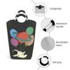 ZCHW 50 L Laundry Basket, Astronauts Flying Like Planets, Balloons, Space, Children, People, and Science view 4