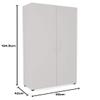 Eigentlich Cleaning Supply Cabinet, Storage Cabinet with Professional Locking System, Light Gray view 2