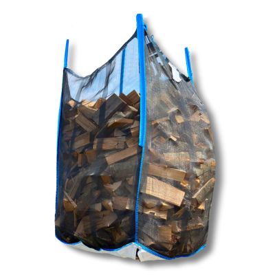 dm-folien Firewood Bulk Bag 100 x 100 x 120 cm | 1 pc | SWL 1,000 kg | Reusable
