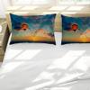 LWLFC Hot Air Balloon Duvet Cover Set, 135 x 200 cm, Extra-Cozy Microfiber, Wrinkle-Resistant, Hypoallergenic view 3