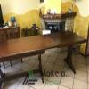 Mar.c.a. Design Dining Table for Kitchen or Living Room, Oak Veneer, 4 cm Thick, 250 x 100 cm, Made in Italy view 3