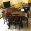 Mar.c.a. Design Dining Table for Kitchen or Living Room, Oak Veneer, 4 cm Thick, 250 x 100 cm, Made in Italy view 4
