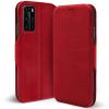 Conie Business Flip Case for Huawei P40, Premium PU Leather, Red view 2