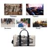Travel Duffel Bag with Orchid Pattern view 3