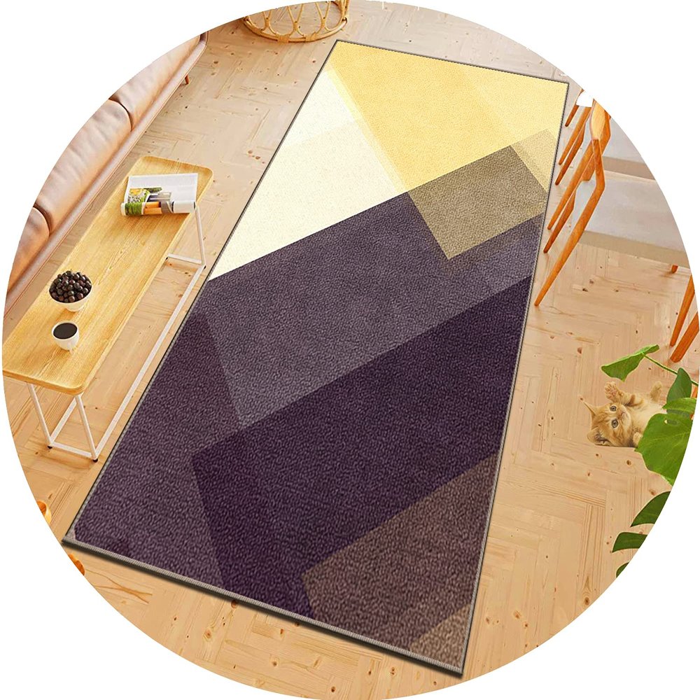ACUY Hallway Runner Rug 40 x 420 cm, Non-Slip, Easy-Care, Soft Short Pile