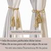 Tassel Curtain Tiebacks, Gold, 1 Pair view 4