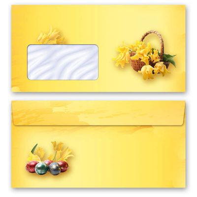 Paper-Media OSTERFEST Envelopes – 50 DL Size (with Window)