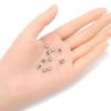 400 304 Stainless Steel Hypoallergenic Crimp Bead Knot Covers, 4 mm, SJF9-4 view 2