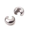 400 304 Stainless Steel Hypoallergenic Crimp Bead Knot Covers, 4 mm, SJF9-4 view 4