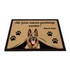 BAGEYOU Personalized German Shepherd Doormat, All Guests Must Be Approved, 60 x 40 cm view 1