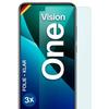 moex FlexProtect Screen Protector for Motorola One Vision, Ultra-Clear HD, 0.2 mm, 3-Pack view 1