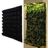 NSGJUYT Hanging Plant Bags, 36/72 Pockets, Vertical Garden Planter, Vegetable Garden Bag (Color: 18 Pockets, 50 x 100 cm) view 2