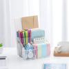 Yesesion Yakalika Transparent Desk Organizer with 5 Compartments view 3