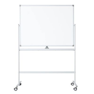Vivol Magnetic Whiteboard on Wheels, 90 x 120 cm, White, Double-Sided