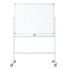 Vivol Magnetic Whiteboard on Wheels, 90 x 120 cm, White, Double-Sided view 1