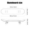 DFWYG 31-Inch Complete Skateboard, 9-Ply Canadian Maple, Double Kick, Blue view 2