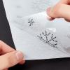 FINGERINSPIRE 2-Pc. Snowflake Rhinestone Iron-On Transfers, 16 Snowflakes view 4