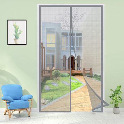 Magnetic Fly Screen Door, Gray, 100 x 270 cm