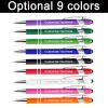XJone Personalized Engraved Ballpoint Pens, 12-Pack, Black Ink view 2