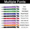 XJone Personalized Engraved Ballpoint Pens, 12-Pack, Black Ink view 3