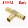 Pangyoo PYouo Brass T-Shaped Barb Hose Fitting, 14 mm view 2