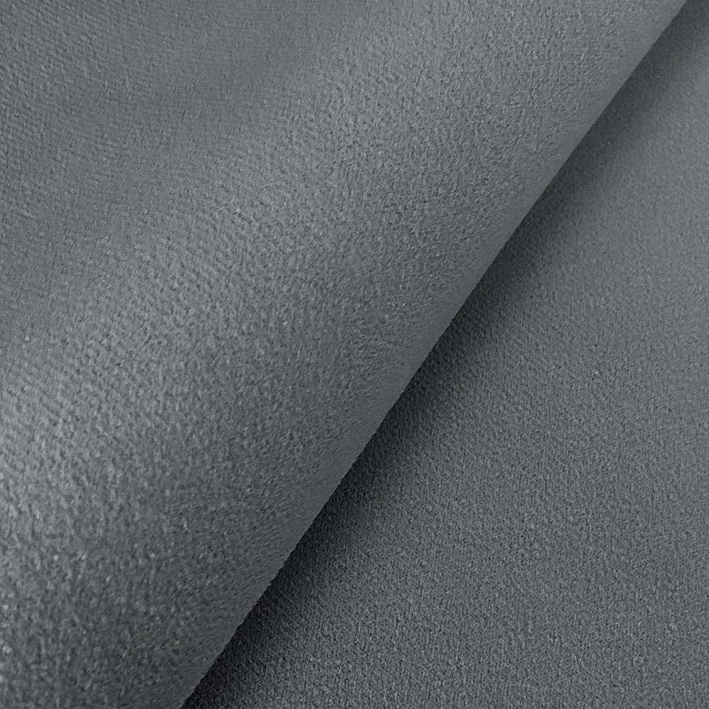 HEKO PANELS Upholstery Fabric by the Meter, Polyester, Flame-Retardant, Gray