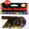Schnooridoo 70th Birthday Party Supplies – Jumbo Confetti “70”, 20 Pieces view 1