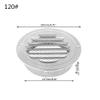 MYCZLQL Stainless Steel Exterior Wall Round Vent Grille, 120 mm view 2