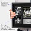 HWC Trading FR A3 Leeds United 1972 FA Cup Winners Autograph Display for Football Fans, Framed view 3