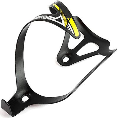 MU Aluminum Alloy Bicycle Water Bottle Cage, Yellow, 7.4 cm