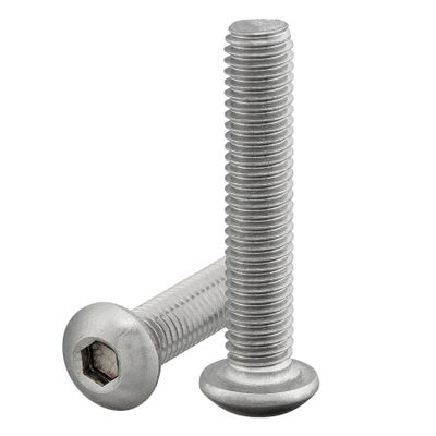 DSM M8 x 50 mm Button Head Hex Socket Screws, 50 pcs