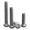 DSM M8 x 50 mm Button Head Hex Socket Screws, 50 pcs view 2