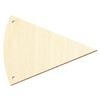 Wooden Pennant V5 – Craft Decor, 5–50 cm, Pack of 50, Width: 28 cm view 1