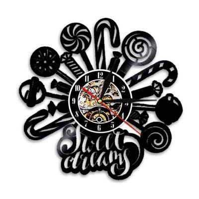ELD 30 cm Sweet Dreams Lollipop Candy Wall Clock