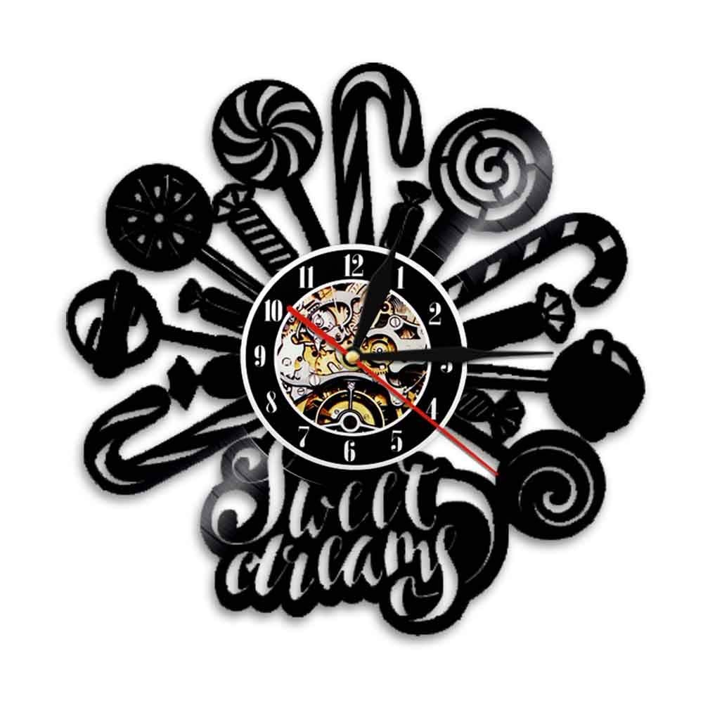 ELD 30 cm Sweet Dreams Lollipop Candy Wall Clock