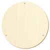 Wooden Disc with 3 Holes, 26 cm, Pack of 50 view 1