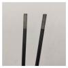 60 Black J-Bend Motorcycle and Bicycle Spokes, 8 Gauge, 304 Stainless Steel, 4.0 mm, 133 mm view 3