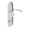 BASI Aluminum F1 Door Security Fitting for House Doors, 50–70 mm, Lever Handle, Cylinder Cover, Knob Set view 1