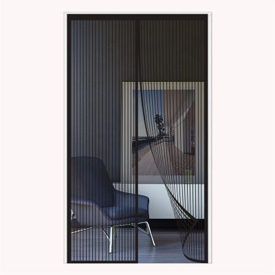 Magnetic Insect Screen Door 170 x 210 cm, Black