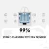 1.75 mm PLA Filament for 3D Printers, 1 kg, Black view 3