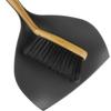 MACOSA HOME Black Dustpan and Brush Set view 2
