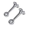 MS Heavy-Duty Closet Rod Brackets for 25 mm Round Rods, Chrome-Plated Metal, Pair (Center Support) view 1
