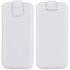 Suncase Genuine Leather Pouch Slim Edition for Samsung Galaxy A22 5G, White view 2