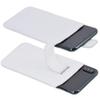 Suncase Genuine Leather Pouch Slim Edition for Samsung Galaxy A22 5G, White view 3