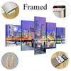 MPPSU Yellow Tulip 5-Piece Framed Canvas Wall Art, 150 × 80 cm view 3