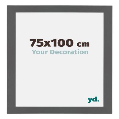 yd. Picture Frame 75 x 100 cm, Anthracite – Mura MDF Frame